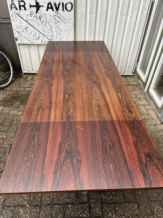 Image 1 of Vintage Deens design palisander houten eettafel