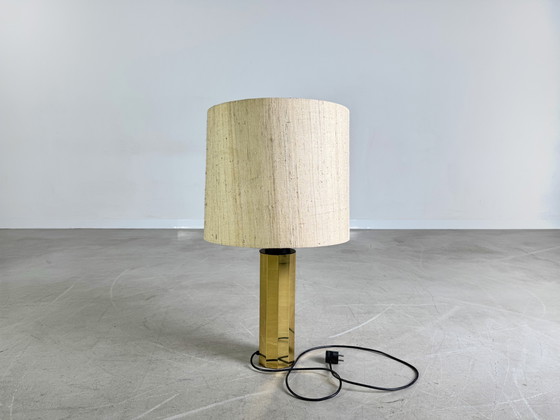 Image 1 of Lampe de table Midcentury Lampadaire en laiton Lampe vintage 1960