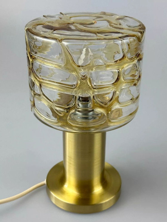Image 1 of Lampe de table des années 60 70 Laiton Doria Leuchten Germany Design