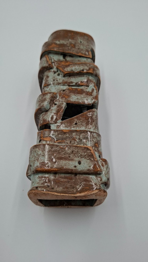 Image 1 of Sculpture de style brutaliste en céramique 