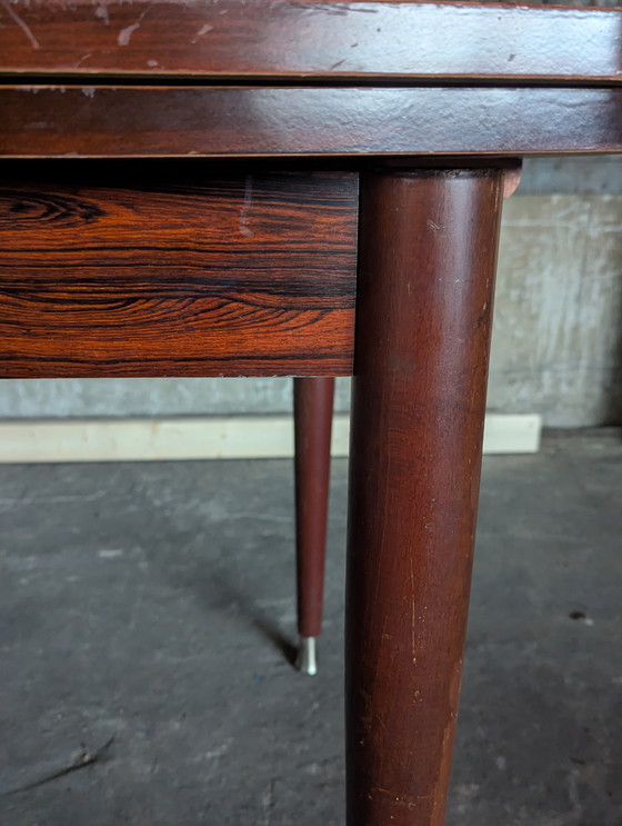 Image 1 of Tavolo da pranzo allungabile vintage - palissandro - L148/244cm