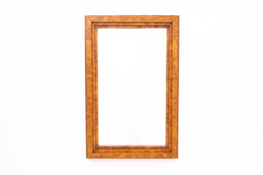 Rectangular Art Deco mirror, mid 20th century, Poland.