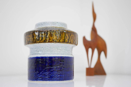 Vase Titus en poterie par Olle Alberius pour Rörstrand, Suède, années 1960