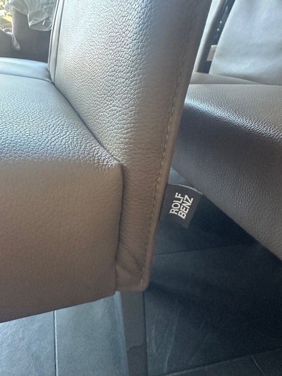 6 sillas Rolf Benz – Sillas de comedor, Leather, Metal (photo 4 of 5)