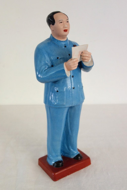 Porzellanfigur von Mao Zedong, Kulturrevolution