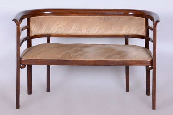 Juego de asientos Art Déco restaurado, de J. Hoffmann, Wiener Werkstätte, checo, década de 1910 (photo 16 of 35)