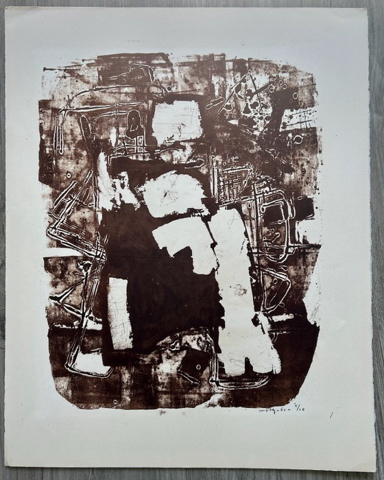 Image 1 of Zeefdruk Wim Motz