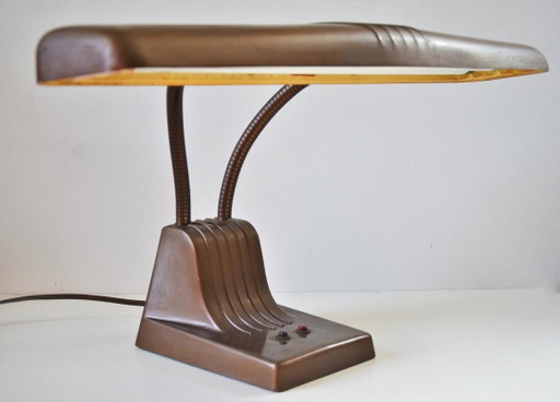 Lámpara de escritorio vintage Dazor modelo 1000