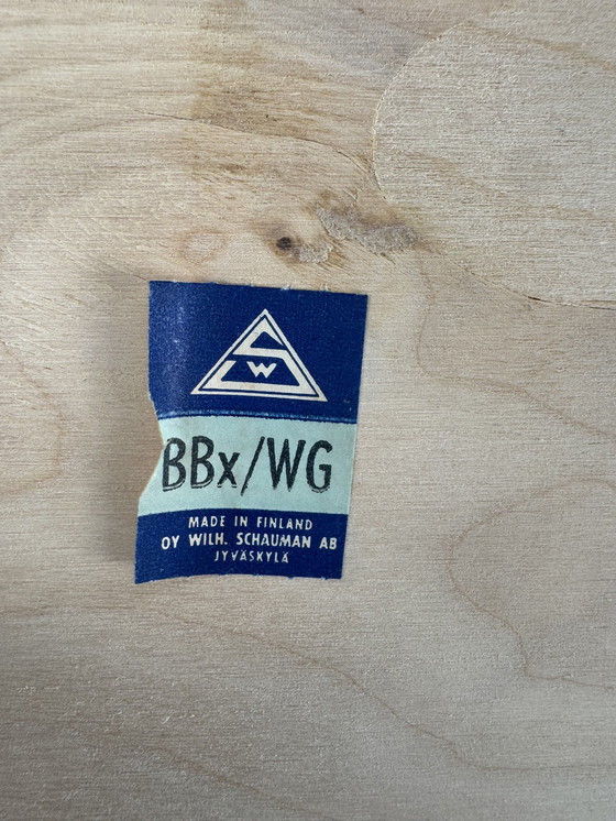 Image 1 of Finnish Mid-Century Chest of Drawers by Oy Wilhelm Schauman – Sculptural Teak Design