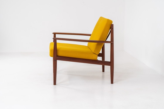 Image 1 of "Fd-128" Easy Chair de Grete Jalk pour France & Son (Danemark, années 1960).