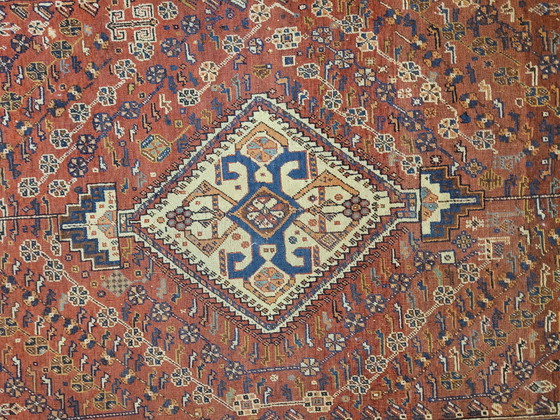 Image 1 of Antigua Alfombra Persa, Estilo Feraghan, S. Xix – Irán – 305 X 155