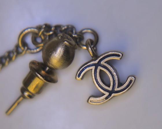 Chanel CC | Orecchini / Orecchini a lobo | Coco | Marinaio/Sailor | Vintage, Oggetti decorativi, Metallo (foto 18 di 21)