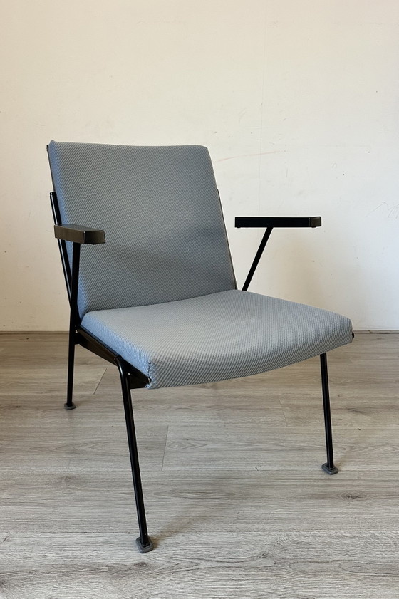 Image 1 of 2x Wim Rietveld Oase design armchairs