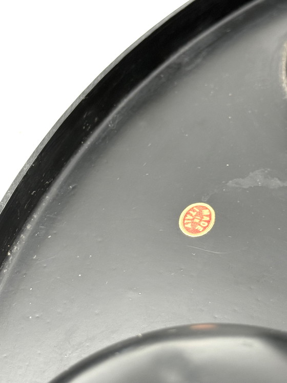 Image 1 of Mod. de l'ère spatiale Centre de table noir "Something Else", Mario et Marcello Mariotti pour ASEA, Italie, 1970