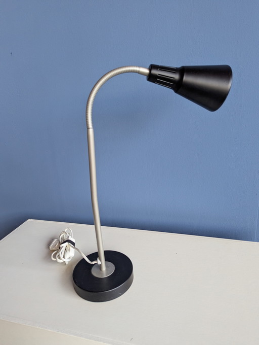 Vintage IKEA KVART lamp, black