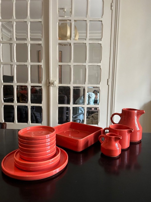 24-teiliges Service aus Niderviller, 1970 – servies, Ceramic (photo 2 of 14)