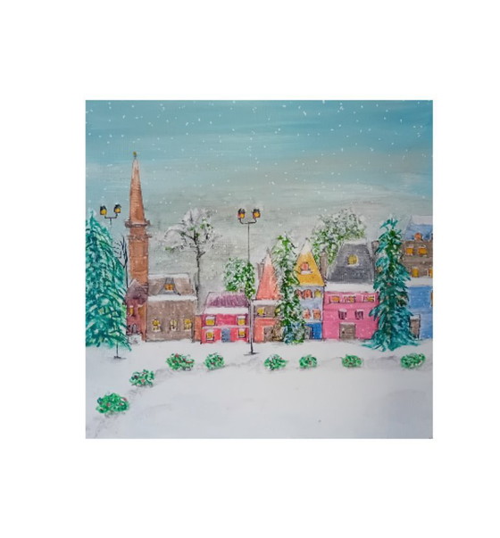 Image 1 of Weihnachts-/Wintergemälde