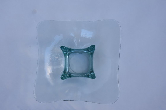 Image 1 of Ciotola quadrata in vetro