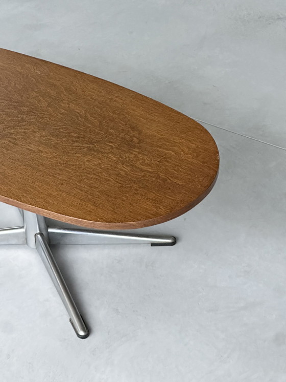 Image 1 of Scandinavische coffeetable, ovaal 1960s