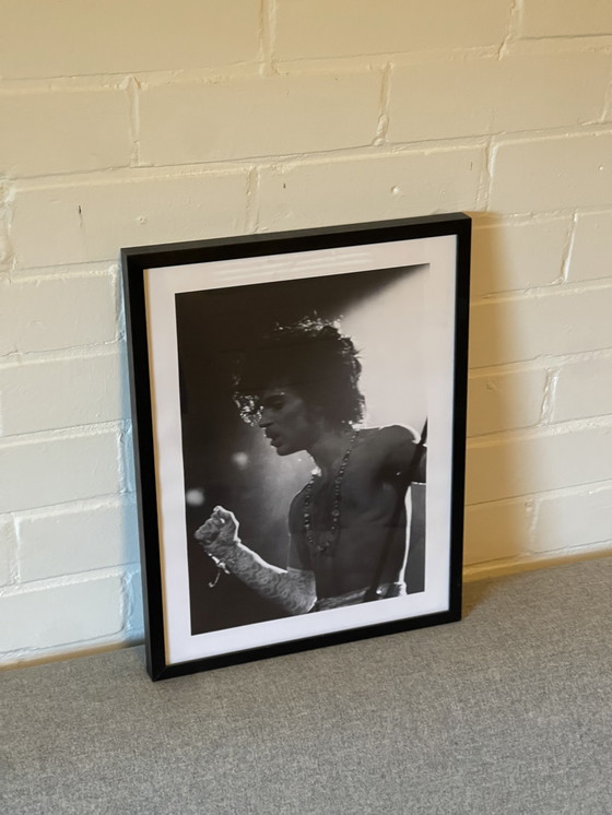 Image 1 of Fotografía enmarcada de Prince en directo / Impresión artística para pared