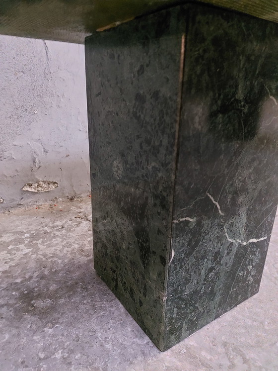 Image 1 of Green Marble Coffee Table