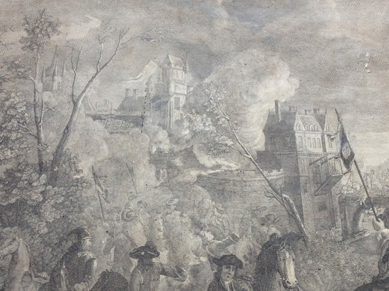 Image 1 of Grabado/Impresión: Captura de Thionville por el duque de Enghien (Gran Condé) el 10 de agosto de 1643.