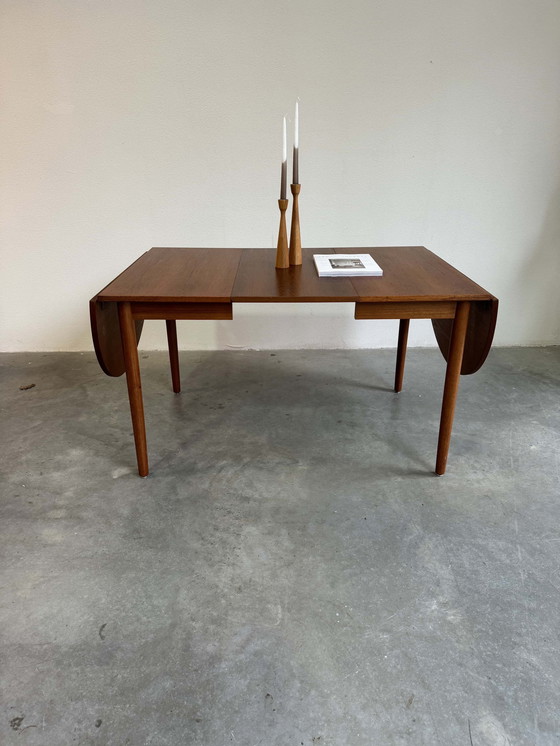 Image 1 of Danish Vintage Dining Table Extendable