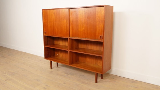 Image 1 of Vintage wandkast | Boekenkast | Teak | 1960s