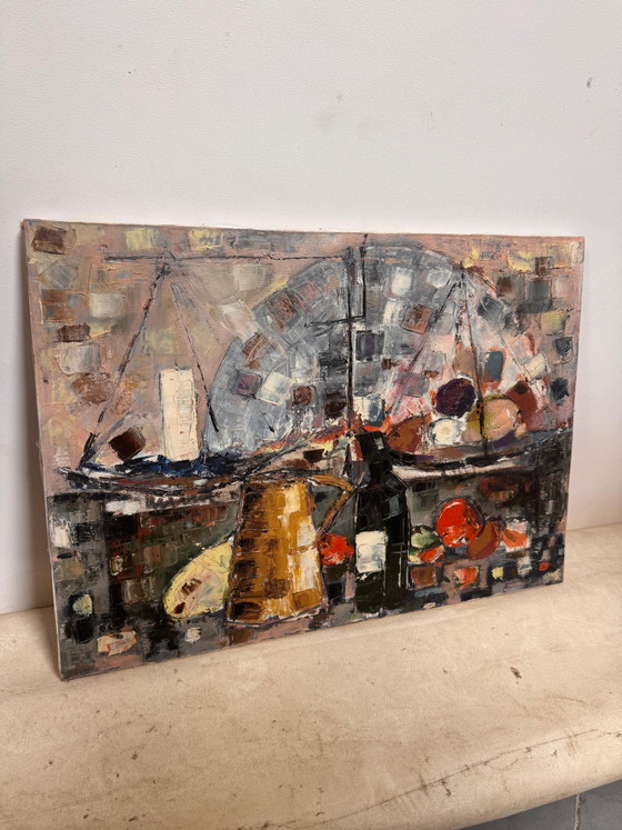 Italian Painting From 1970s – Paintings & Drawings, Canvas (photo 4 of 5)