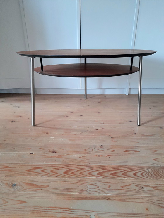 Image 1 of Bellissimo tavolino da caffè ovale danese a treppiede