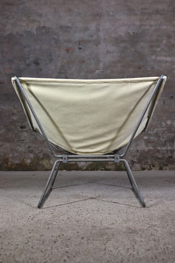 Image 1 of AP-14 – “Anneau” loungestoelen – Set van 2 – Pierre Paulin – A. Polak – Nederland / Frankrijk – jaren 1950