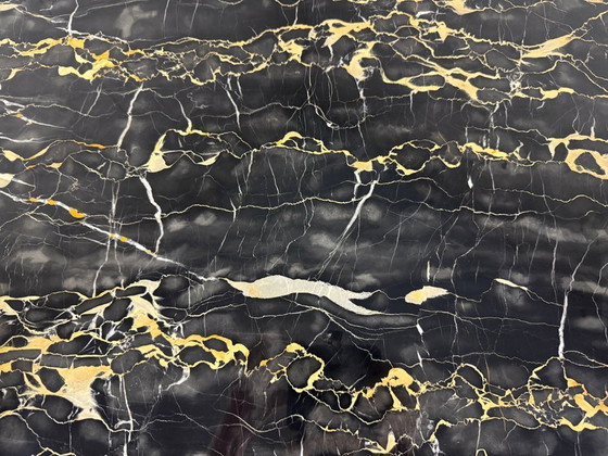 Image 1 of Mesa de centro Florence Knoll con tablero de mármol Nero Portoro, década de 1960