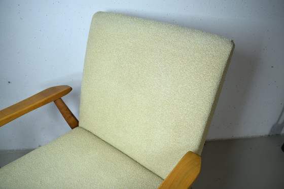 Image 1 of Fauteuil uit de jaren 60, mid-century stijl, vintage stoel, fauteuil