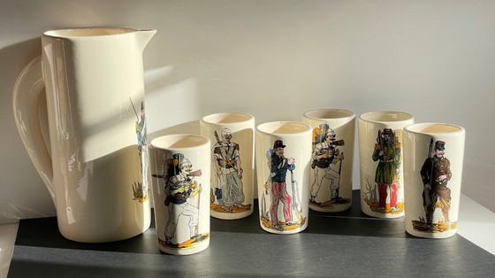 Image 1 of Vintage keramische sinaasappelset