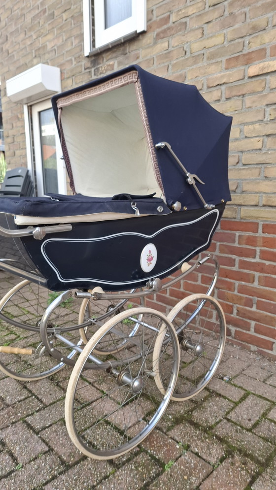 Image 1 of Vintage High Life Stroller | Dark Blue | 1960s Style