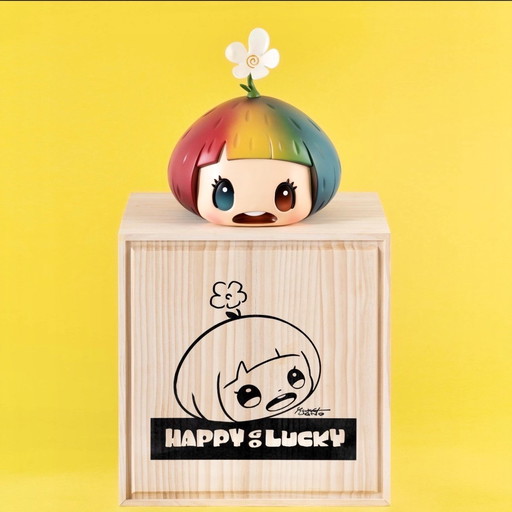 Vase/Designobjekt: Happy Go Lucky - Yosuke Ueno - Limitierte Auflage: 64/150 - 2021.