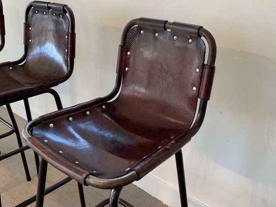 Image 1 of Sgabelli da bar dal design vintage Charlotte Perriand les Arcs