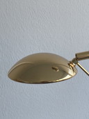 Floor lamp with adjustable reading lamp