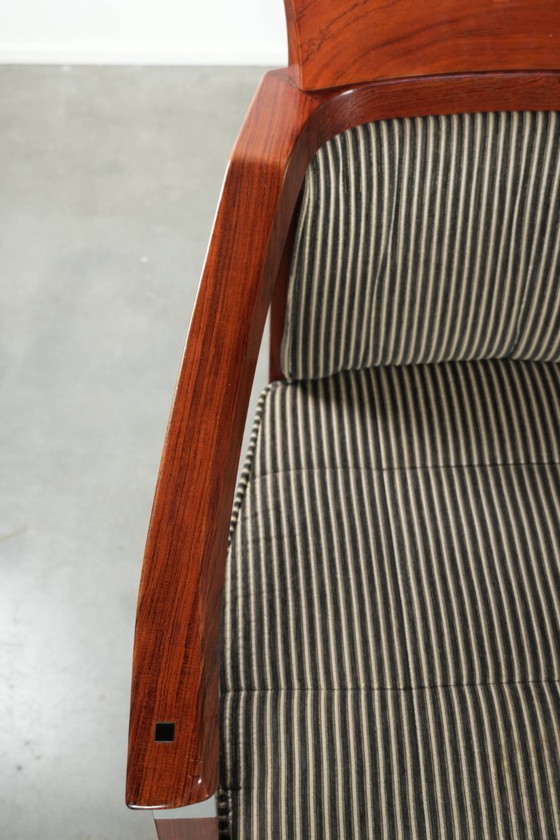Image 1 of 4 x Fabric Schuitema designer dining chair with armrests from the Decoforma series