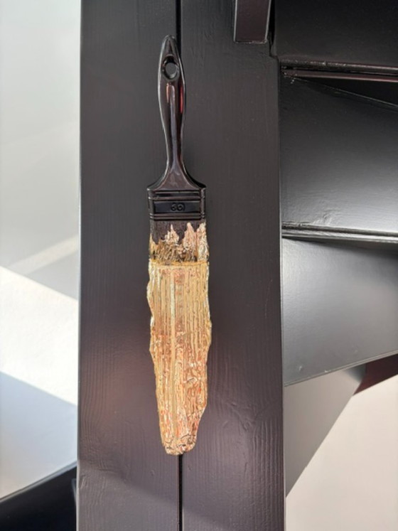 Santicri – Gold Brush – sculptuur 29/100 – Pop Art Style – Santiciri, Decoratieve objecten, Plastic (photo 17 of 23)