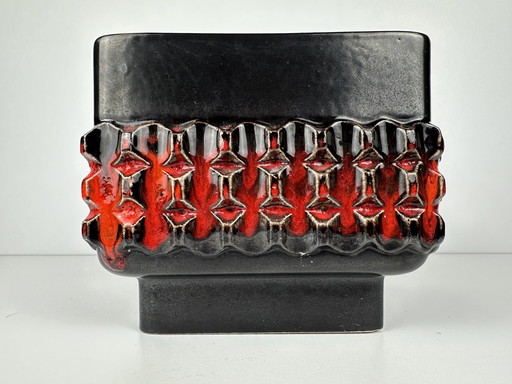 Vintage flower pot - square - Fohr Keramik