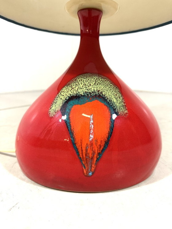 Image 1 of Bjørn Wiinblad ceramic table lamp by for Rosenthal Germany