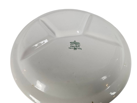 Image 1 of Figgjo Flint - Turi design - Market -  Fondue borden (6)  - Noorwegen - 1970's