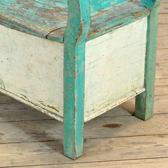 Image 1 of Kiefernholzbank, um 1900