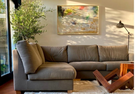 Image 1 of Maßgefertigtes Sofa & handgeknüpfter marokkanischer Teppich – wunderschöne Unikate