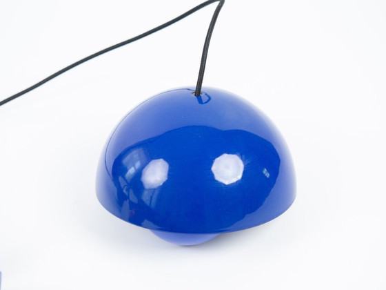 Set van 2 Deense vintage bloempotlampen van Verner Panton, Louis Poulsen, 1968 – Hanglampen, Other (photo 10 of 11)