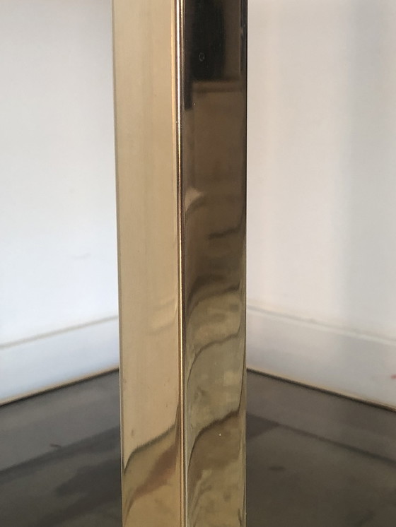Image 1 of Belgo Chrom Vintage Side Table Gilded