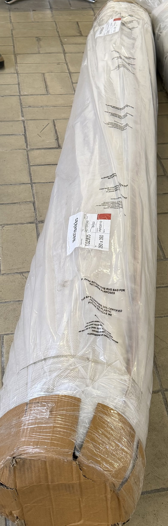 Image 1 of Marimekko Tiiliskivi carpet Brown/Brick 132905 NEW