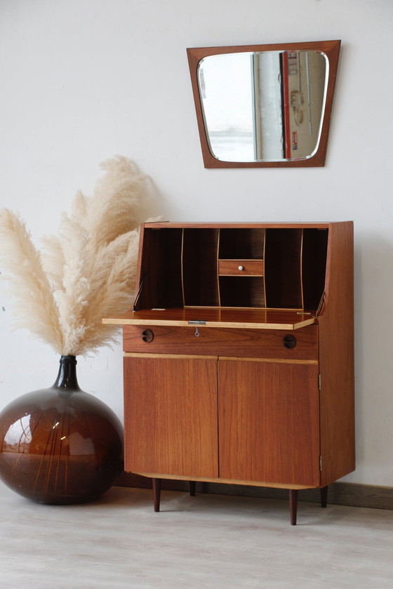 Image 1 of English teak desk - 1960s