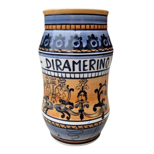 Italy pharmacy potpot Petucco e Tolio 1980s Conserva Di Ramerino